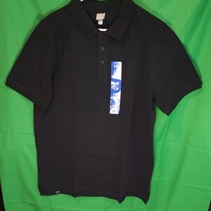 Bench Black Polo Shirt Size L